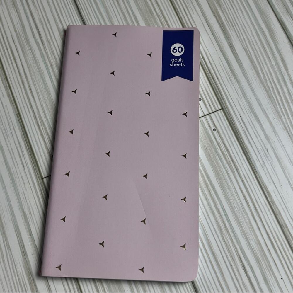 Writing  Journal Sixty Goal Setting Sheets Notebook Stationery NEW